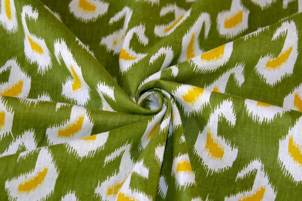 olive-yellow-paisley-printed-pure-cotton-fabric