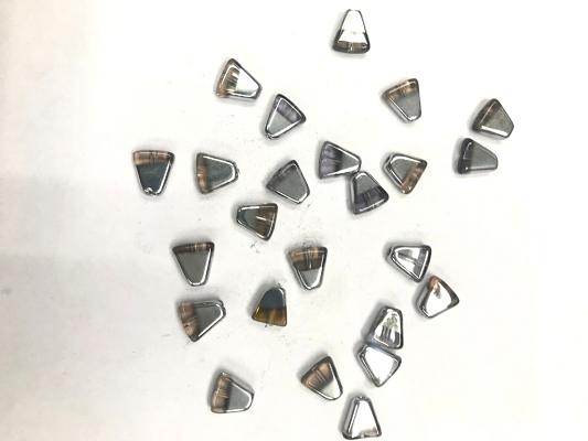 dull-brown-silver-triangular-glass-beads-11x10-mm