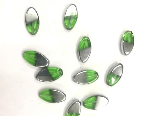 green-silver-oval-glass-beads-9x17-mm