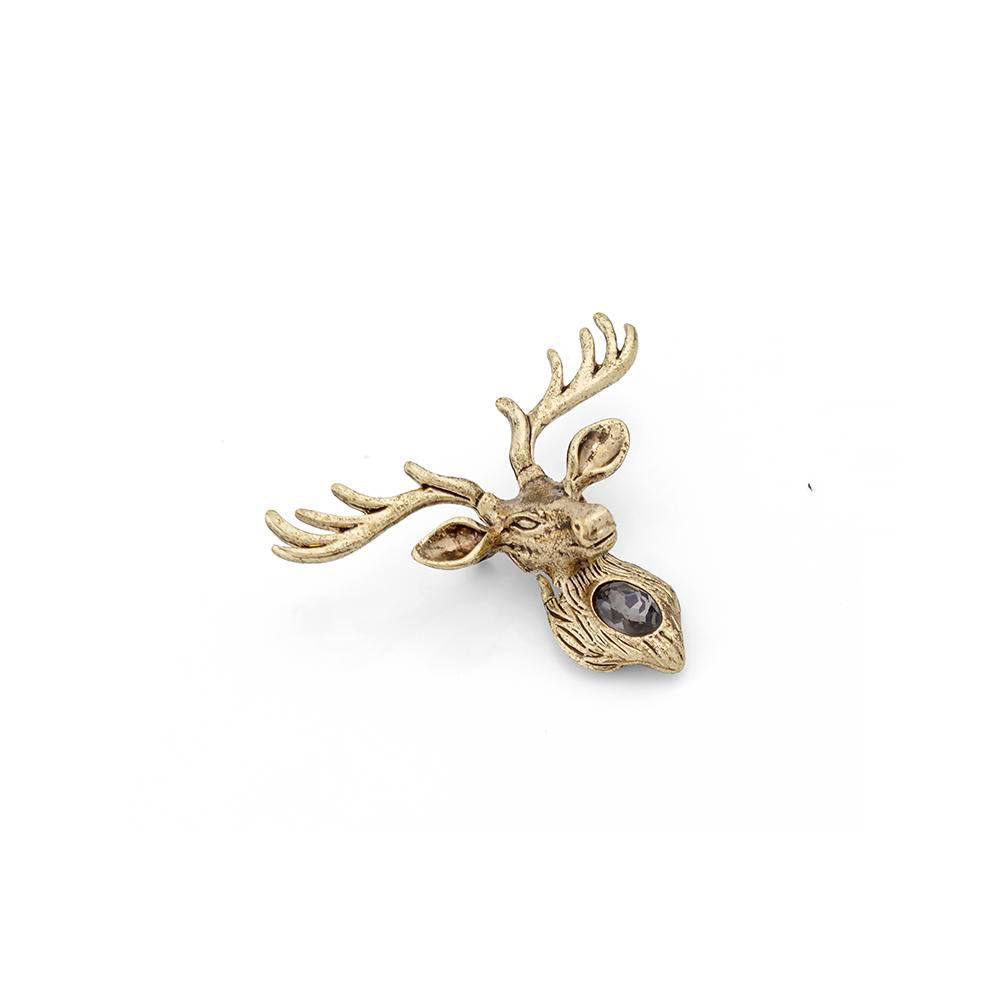 golden-color-stylish-deer-brooch