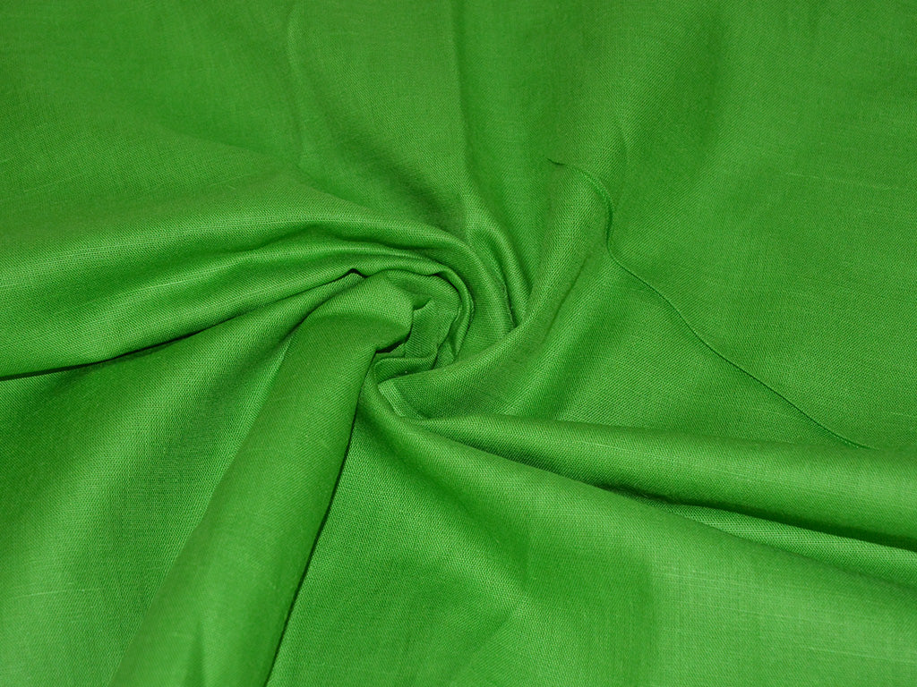 brightgreenplainspundyedcotton