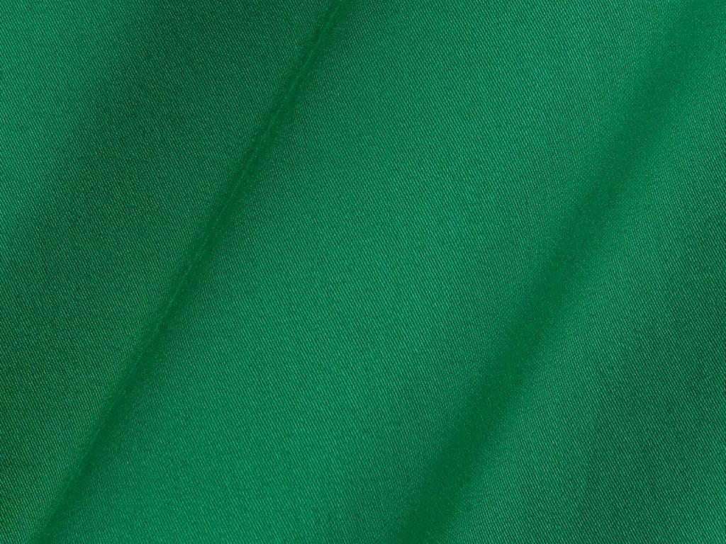 Emerald Green Cotton Satin Plain Dyed Fabric