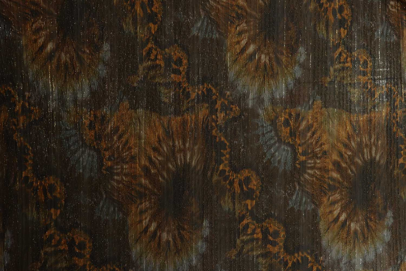 brown-printed-pleated-lurex-knit-fabric-21024022