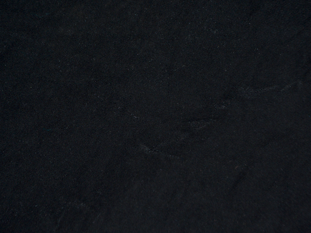 Black Plain Glossy Velvet Fabric