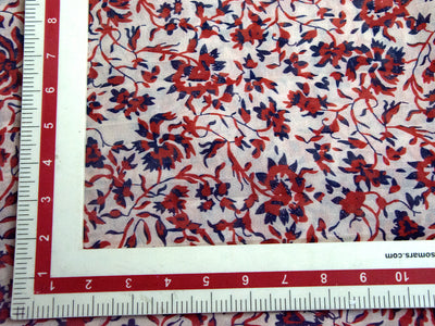 rust-red-cream-floral-digital-printed-georgette-fabric