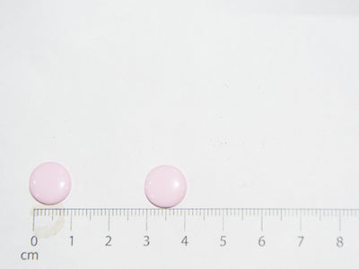 Light Pink Circular Marble Acrylic Buttons