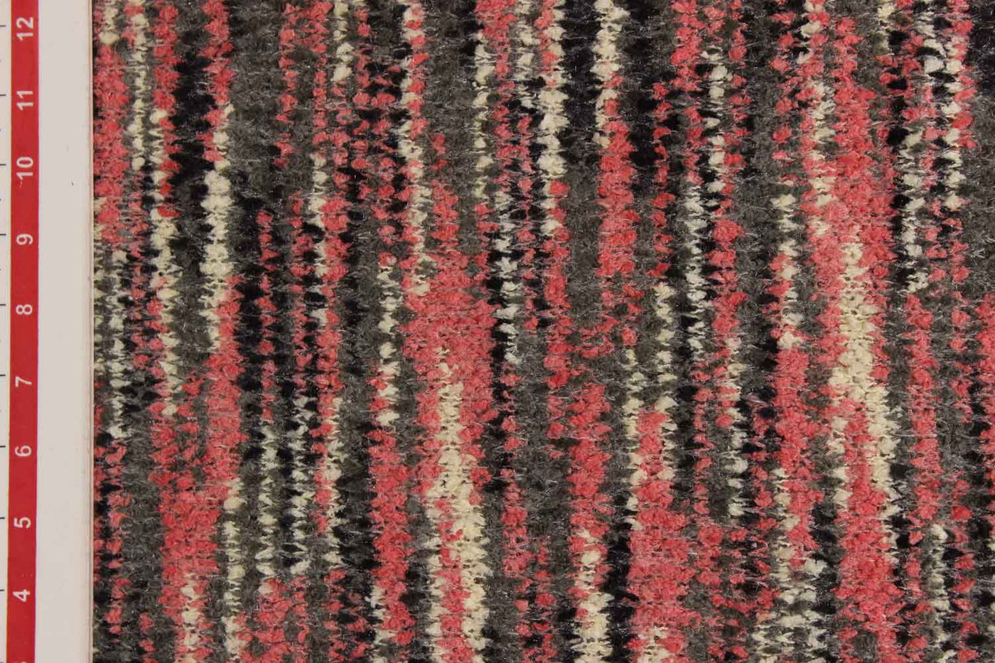 Multicolour Boucle Fabric