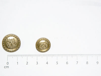 Golden Designer Acrylic Suit Buttons