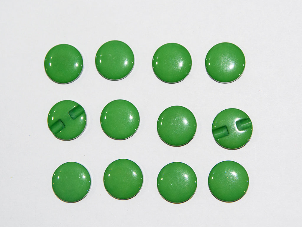 Green Circular Marble Acrylic Buttons