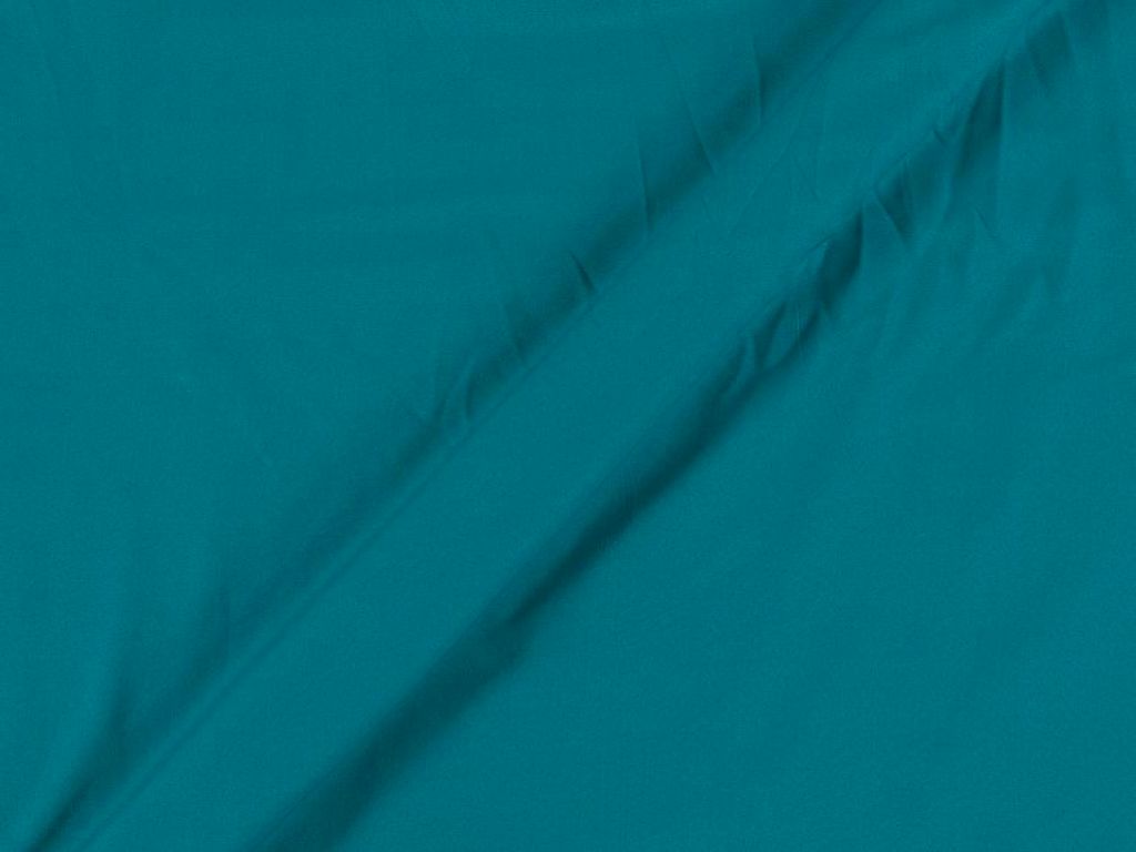 Sea Blue Plain Butter Crepe Fabric