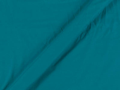 Sea Blue Plain Butter Crepe Fabric