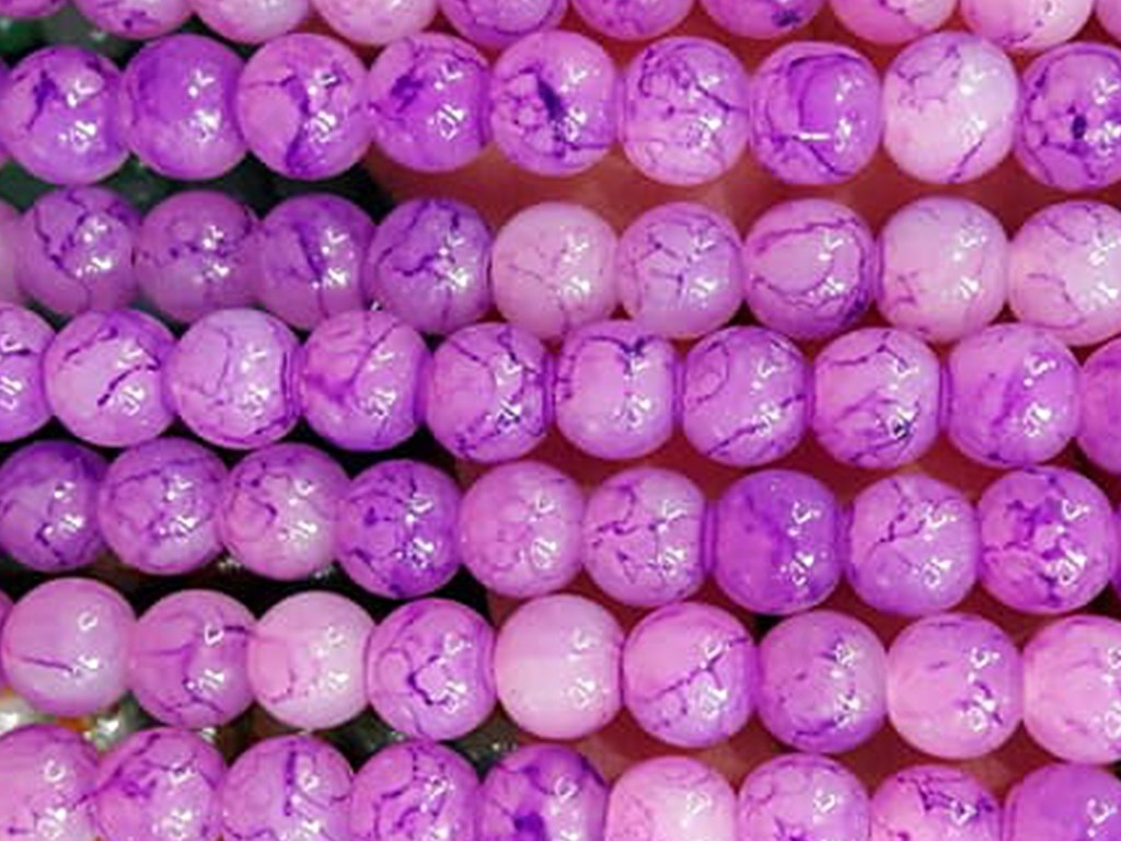 Light Pink Purple Circular Semi Precious Quartz Stones | The Design Cart (4333693763653)