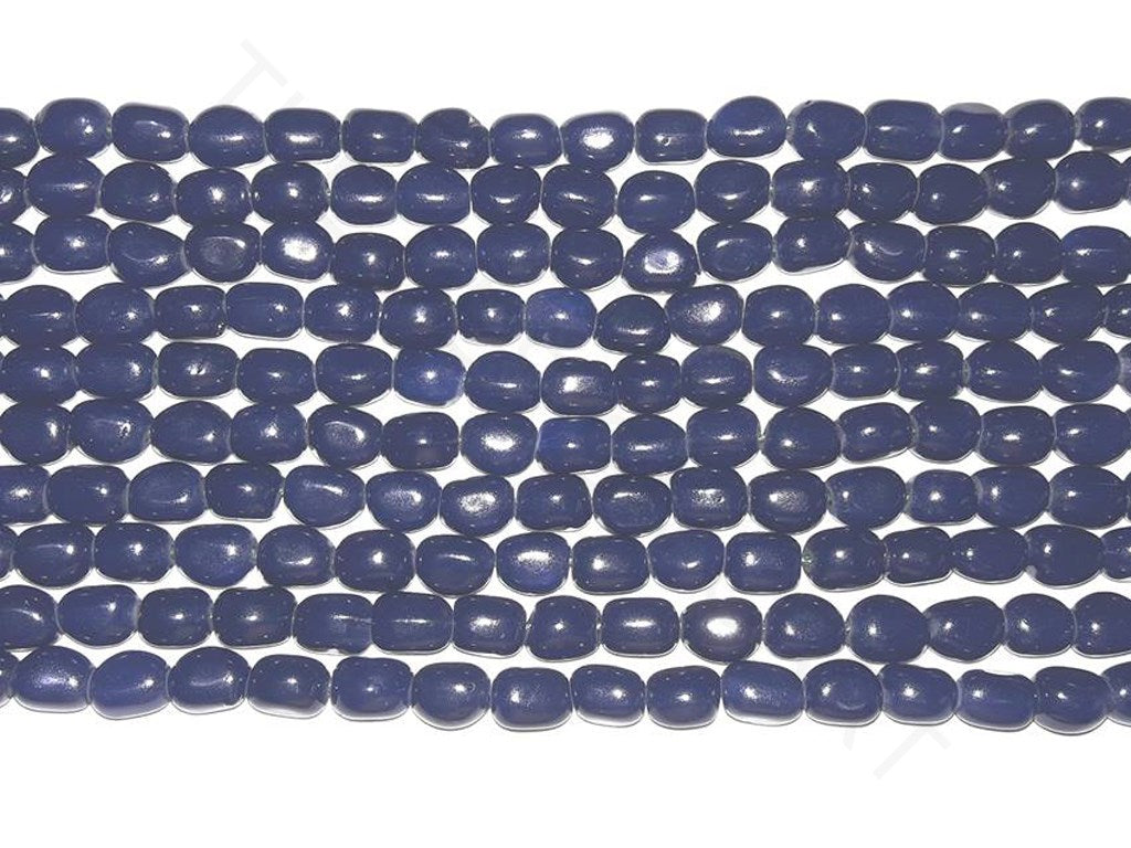 Dark Blue Glass Bead Tumbles | The Design Cart (4333698875461)