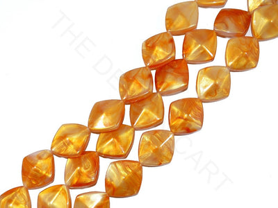 Light Orange Resin Stones | The Design Cart (3824460660770)