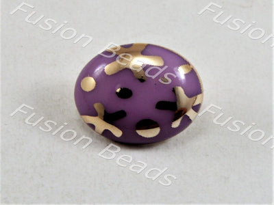 purple-starfish-plastic-button