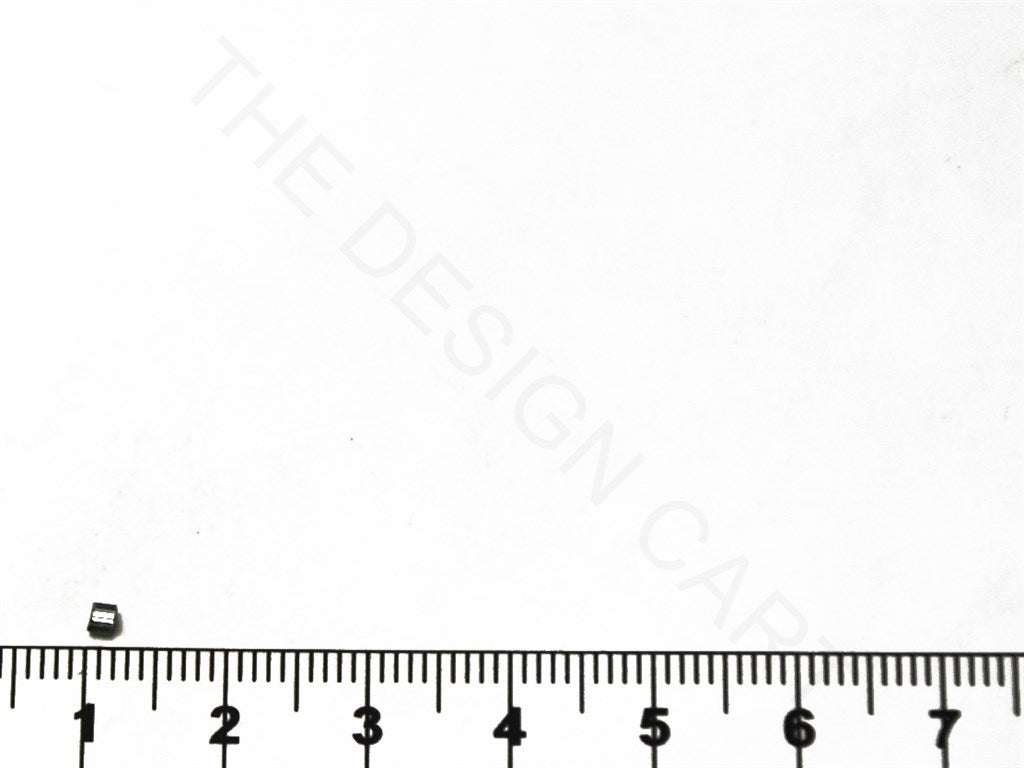 Preciosa Gray Silverline 2 Cut Beads | The Design Cart (4350363861061)
