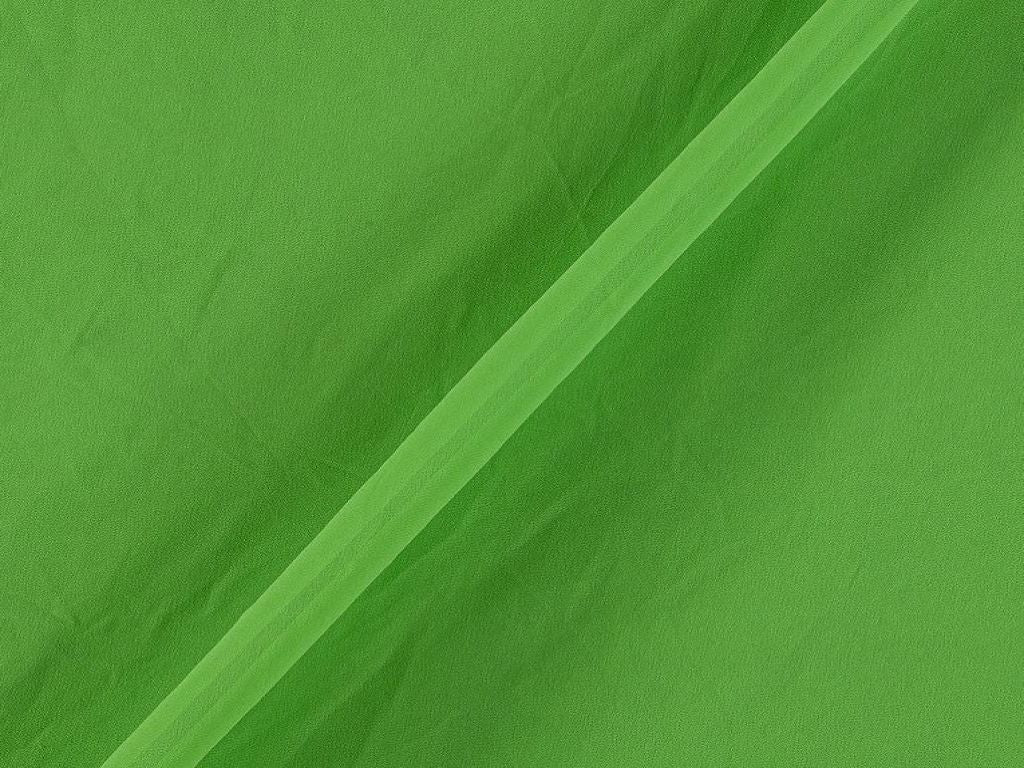 Parrot Green Polyester Diamond Georgette Fabric