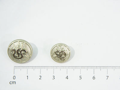 Water Golden Designer Acrylic Suit Buttons