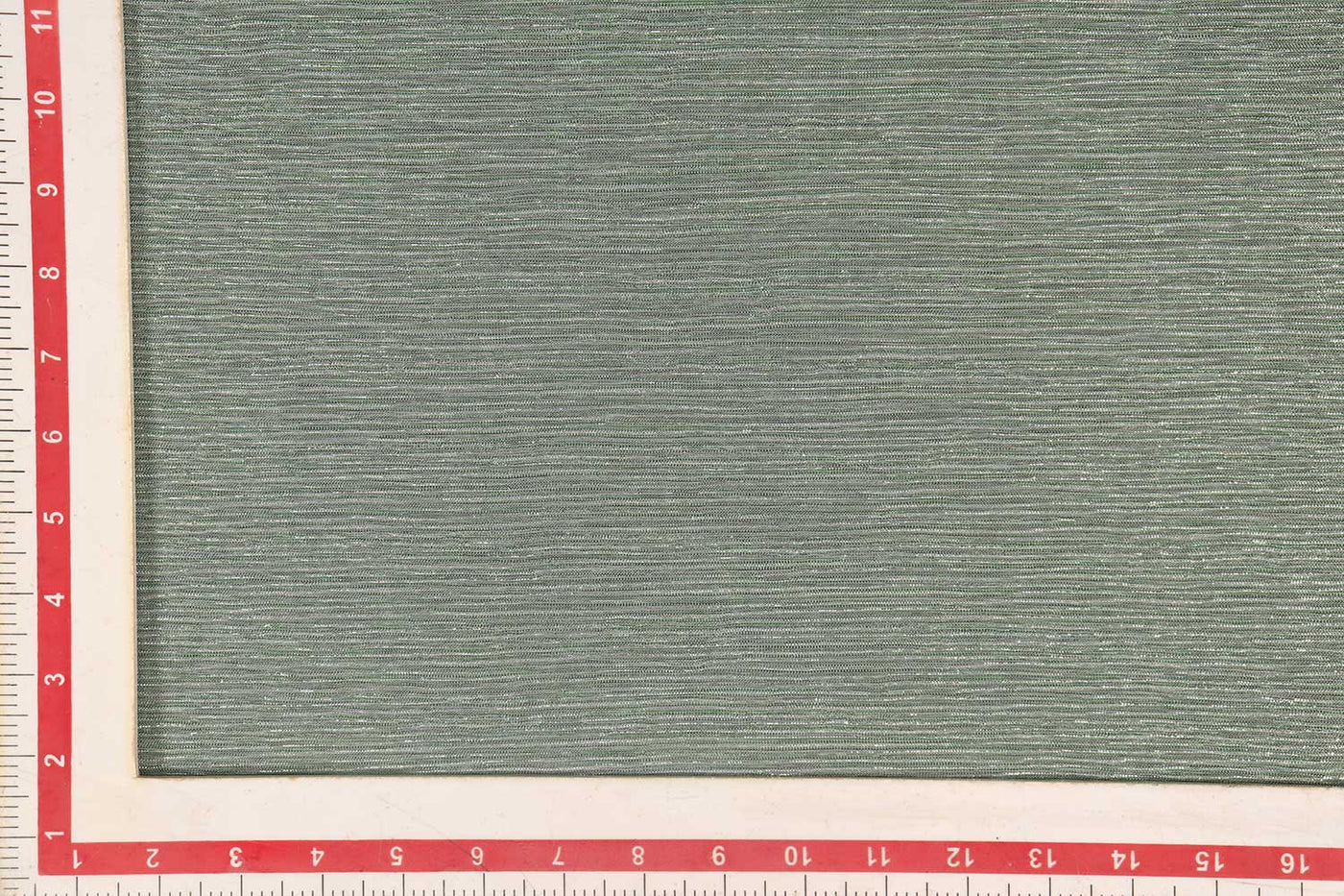 Light Green Pleated Lurex Knit Fabric