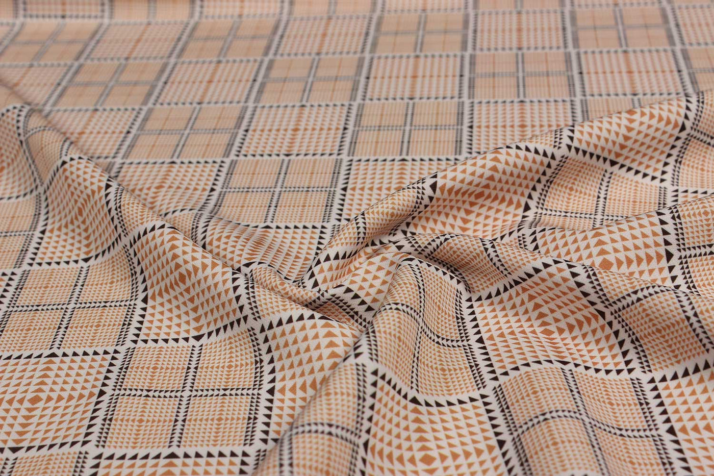 peach-white-checks-micro-crepe-fabric-2764818