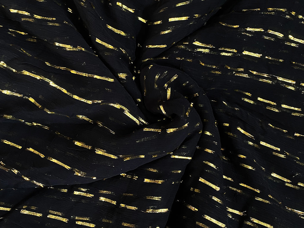 black-golden-stripes-lurex-chiffon-fabric-ws-kbgcoik-230601-011