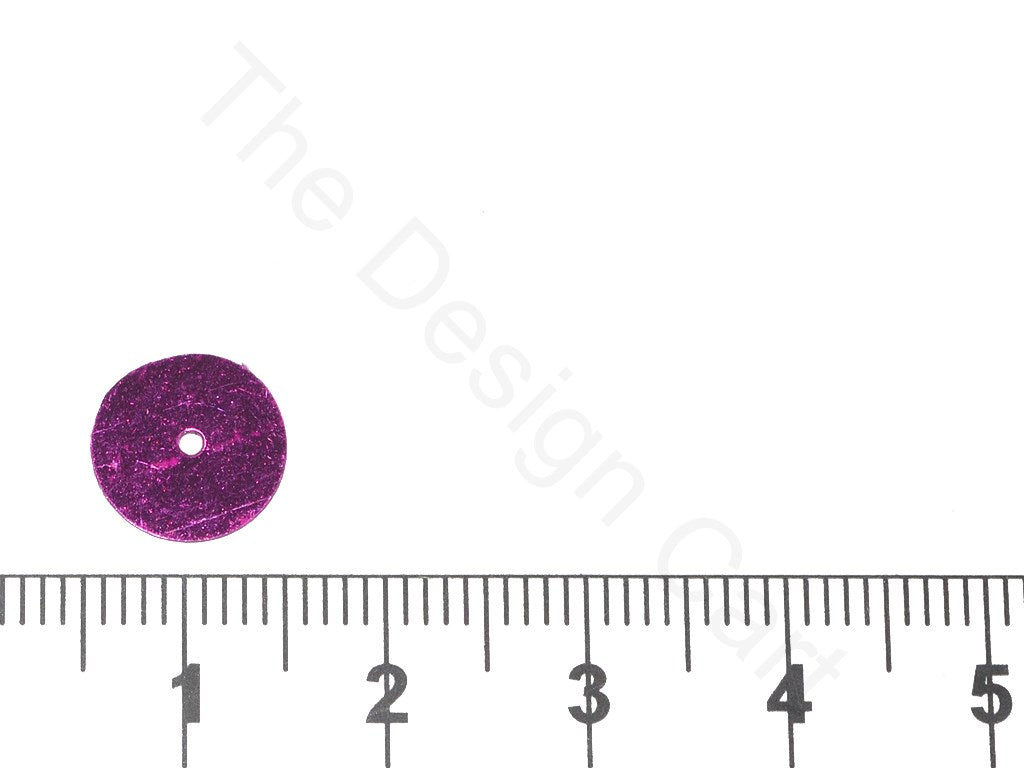 Magenta 1 Hole Plastic Sequins | The Design Cart (1827262365730)