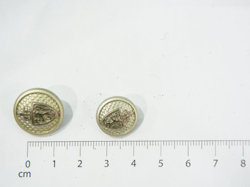 Water Golden Acrylic Suit Buttons