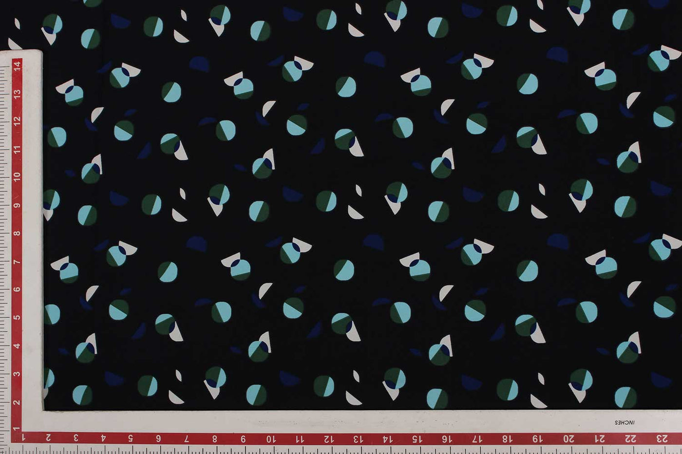 turquoise-blue-royal-blue-geometric-polyester-crepe-fabric-2819218