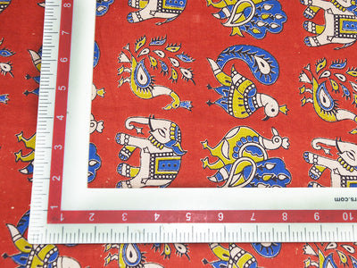 red-traditional-kalamkari-fabric