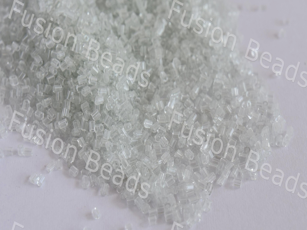 Transparent White 2 Cut Seed Beads (10596288723)