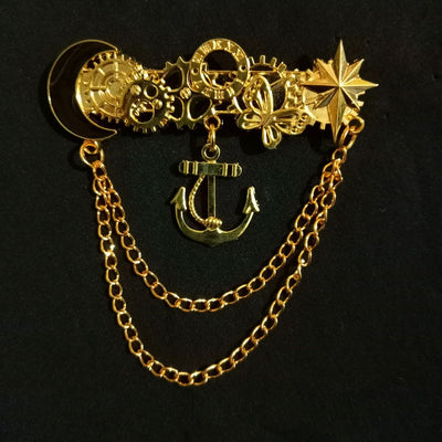 golden-chain-designer-brooch