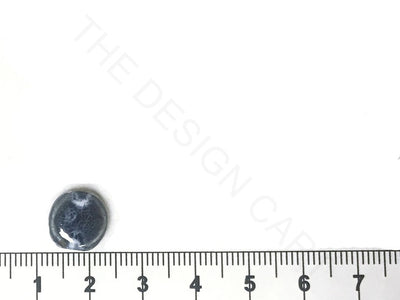 Dark Gray Disc Spherical Ceramic Beads (4323286614085)