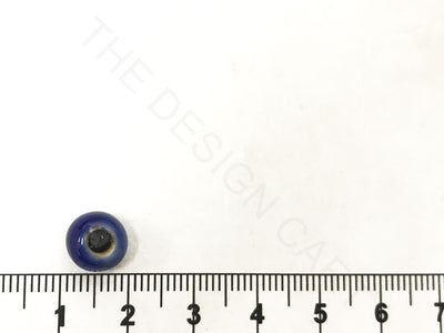 Dark Blue Disc Circular Ceramic Beads (4323287236677)