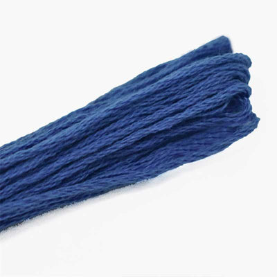 bluecolorhandembroiderystrandedcottonthreads