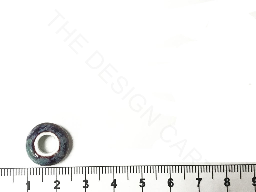 Multicolour Disc Circular Ceramic Beads (4323287400517)