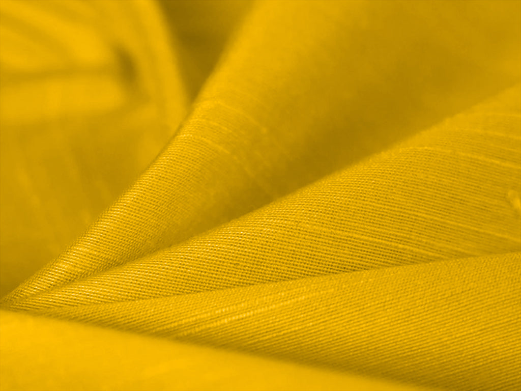 amber-yellow-plain-bangalore-raw-silk-fabric