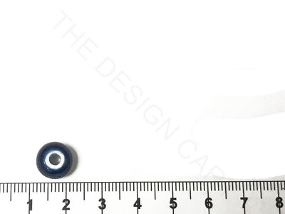 Dark Blue Circular 2 Ceramic Beads (4323287433285)