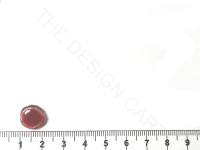 Red Disc Spherical Ceramic Beads (4323287564357)