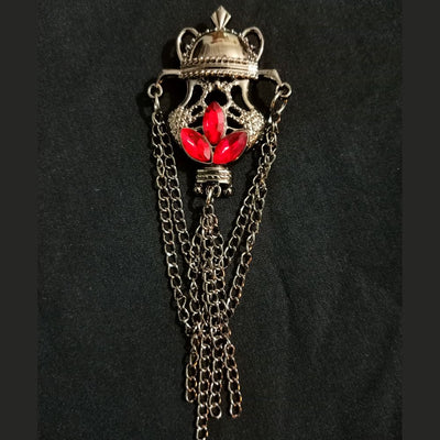 silver-red-stone-studded-designer-brooch