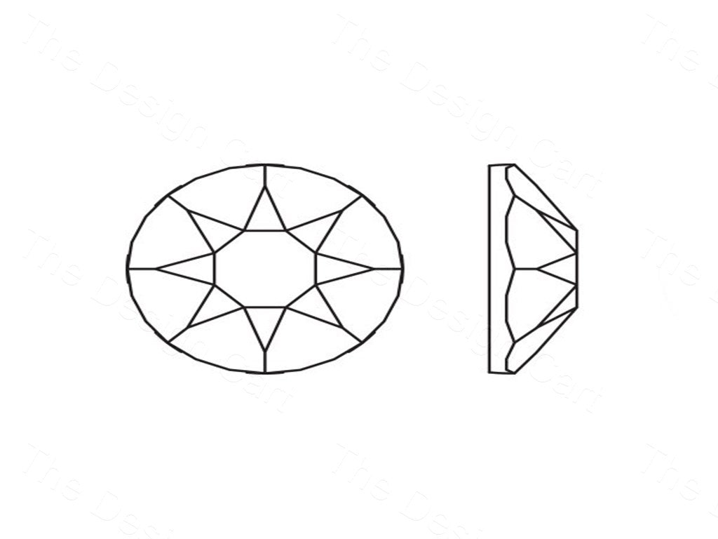 Crystal White Pearl Swarovski Hotfix Rhinestones (1628265054242)