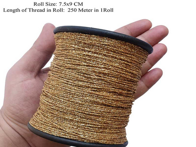 Golden Glitter Cord Dori