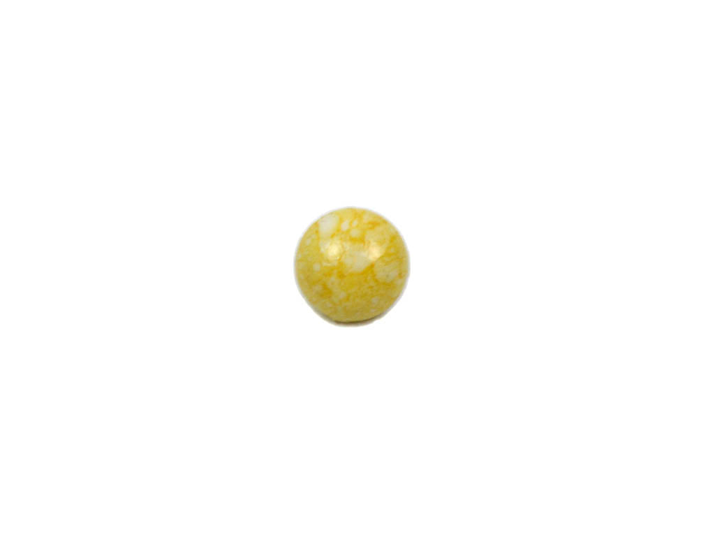 Yellow Marble Round Acrylic Buttons1