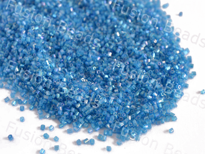 Transparent Turquoise 2 Cut Seed Beads (10638348883)