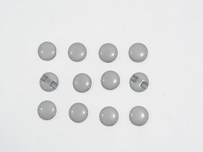 Gray Circular Marble Acrylic Buttons