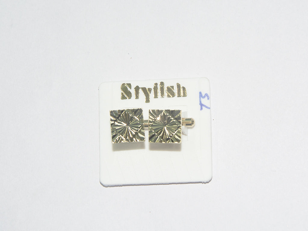 Light Golden Designer Cufflinks