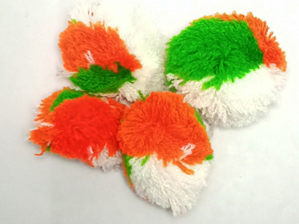 Tricolor Pom Pom