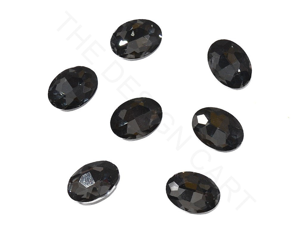 Black Glass Stones | The Design Cart (3824460955682)