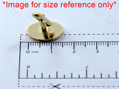 round-dots-and-stone-design-golden-metallic-cufflinks