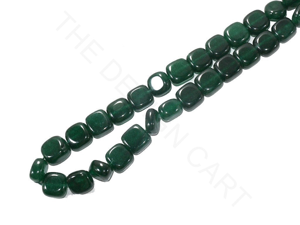 Green Square Jade Semi Precious Stones | The Design Cart (3785188507682)
