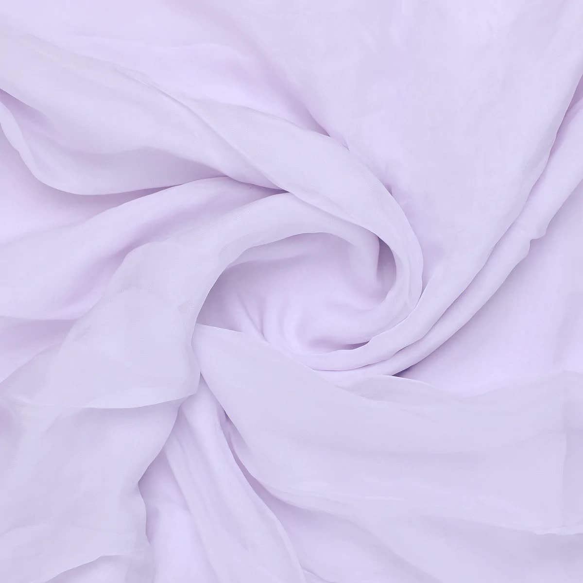 Lilac Plain Viscose Organza Fabric